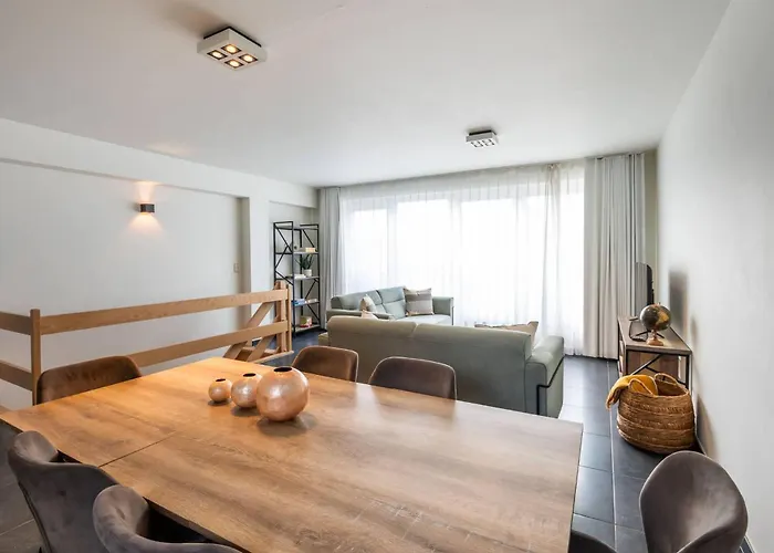 公寓 Beautiful Duplex For 6 On A Top-notch Location With Free Parking 奥斯滕德