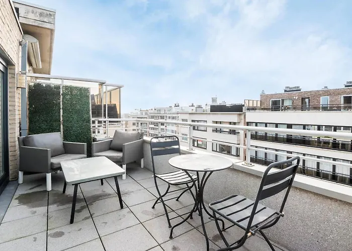 Beautiful Duplex For 6 On A Top-notch Location With Free Parking 奥斯滕德